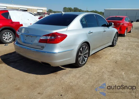 2013 Hyundai Genesis 5.0 R-Spec из США, поврежденный, VIN KMHGC4DH1DU250287